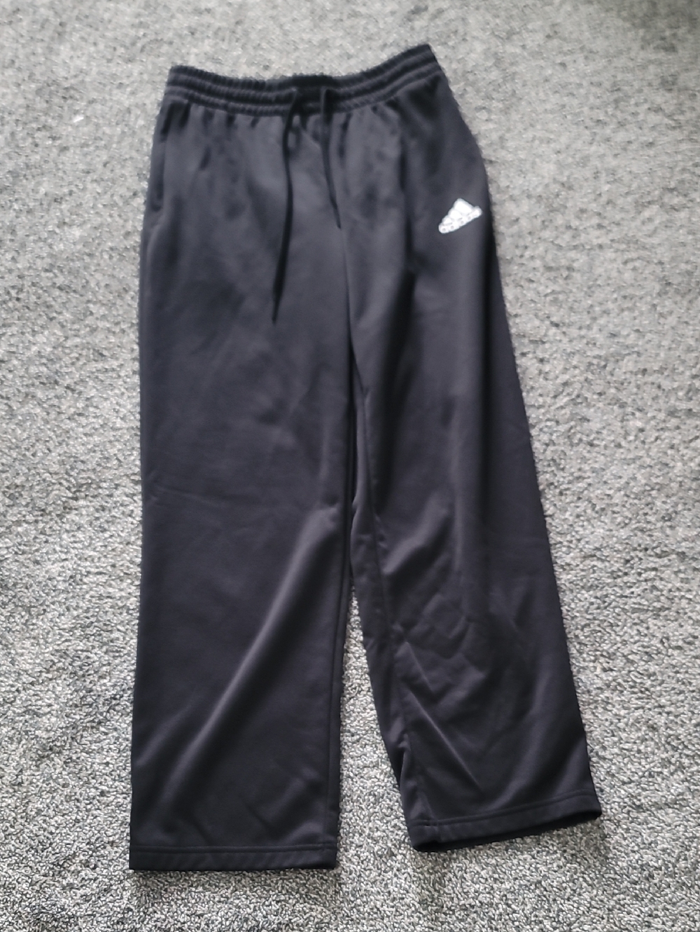 adidas Black Kids Jogger Sweatpants with Logo